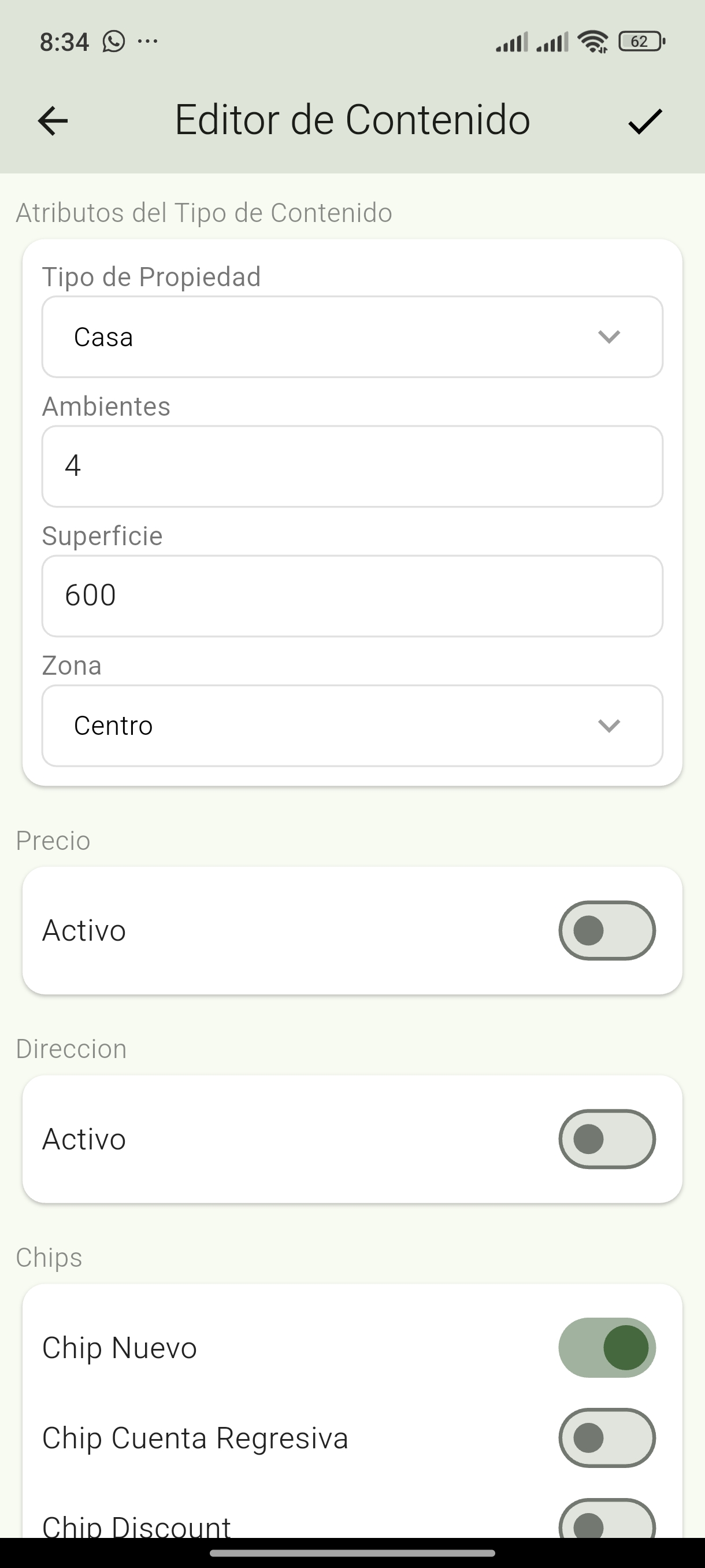 Edición Detallada
