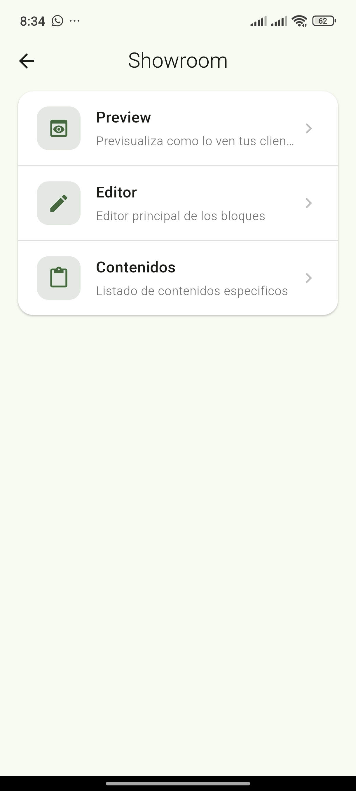 Configuración